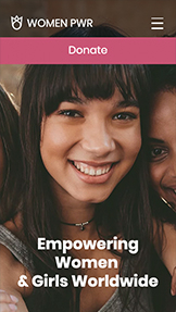 Mẫu trang web Cộng đồng – Tổ chức phi chính phủ về trao quyền cho phụ nữ