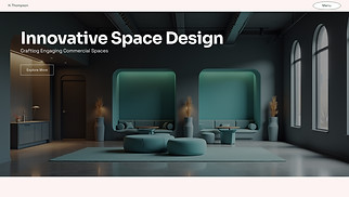 Marketing & Advertising website templates - Commercial Design Studio (Innovative)