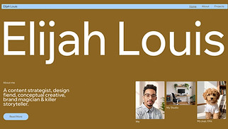 All website templates - Creative CV (Contemporary)