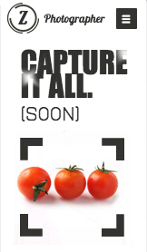 Mẫu trang web one page – Trang đích sắp ra mắt