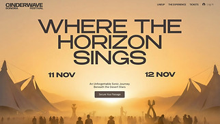 Webové šablony pro Hudba – Music Festival (Dramatic)