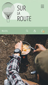 Templates de site web pour Voyages et tourisme - Blog et podcast voyage