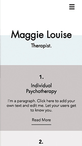 Mẫu trang web Sức khỏe – Nhà trị liệu