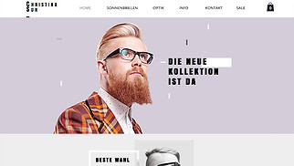 Schmuck & Accessoires Website-Vorlagen - Brillenshop