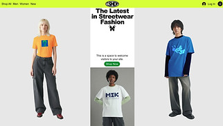 All website templates - T- Shirt Store (Urban)