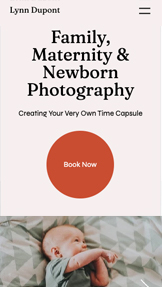 Fotografie website templates - Familiefotograaf