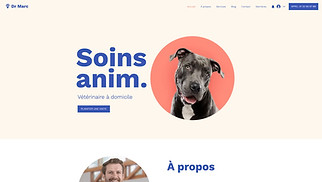 Templates de sites web Tous - Vétérinaire