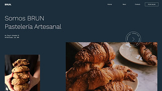 Café y pastelería plantillas web – Panadería