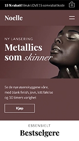 Nettbutikk website templates – Skjønnhetsbutikk