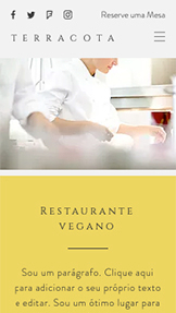 Restaurantes e Comida website templates – Restaurante Vegano