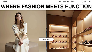 Fashion & Clothing website templates - Women's Shoe Shop (Trendy)