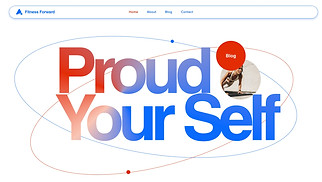  website templates - Sports & Fitness Blog (Dynamic)