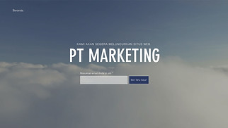 Template situs web Advertising & Marketing – Coming Soon Landing Page