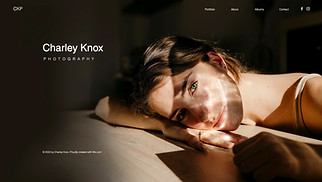Commercial & Editorial website templates - Photographer