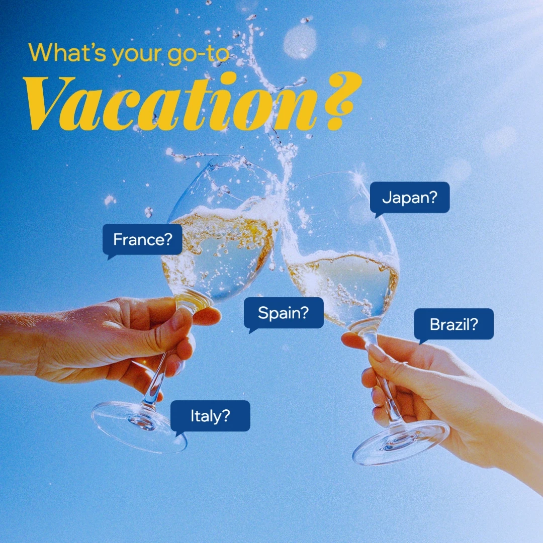 Modern Playful  Travel & Hospitality Facebook Post