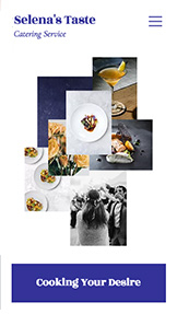 Mẫu trang web Phục vụ ăn uống và Đầu bếp – Công ty cung cấp suất ăn
