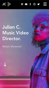 Mẫu trang web Ngành âm nhạc – Nhà làm phim