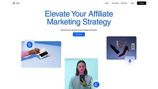 Marketing & Advertising website templates - Affiliate Marketing Portfolio (Sleek)