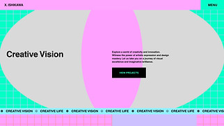Design website templates - Creative Director Portfolio (Edgy)