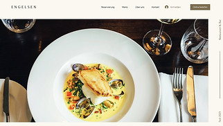 Accessible Website-Vorlagen - Restaurant