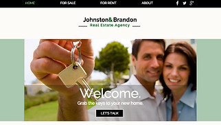  website templates - Real Estate Firm