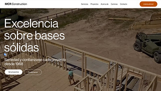 Construcción plantillas web – Empresa de Construcción (Profesional)