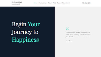 All website templates - Psychiatrist