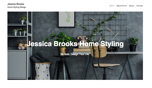 Interior Designer Website Template