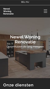 Bedrijven website templates - Bouwbedrijf