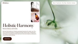  website templates - Acupuncture Clinic (Natural)