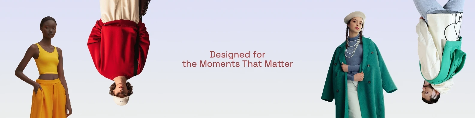 Cute Minimalist Colorful Dark Fashion LinkedIn Banner