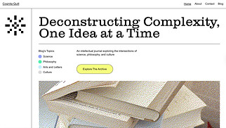 Hemsidemallar för Allt - Education Blog (Academic)