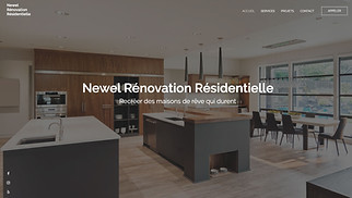 Templates de sites web Travaux et rénovations - Société de construction