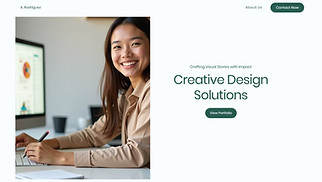 Portfolio & CV website templates - Technical Writer Resume (Bright)