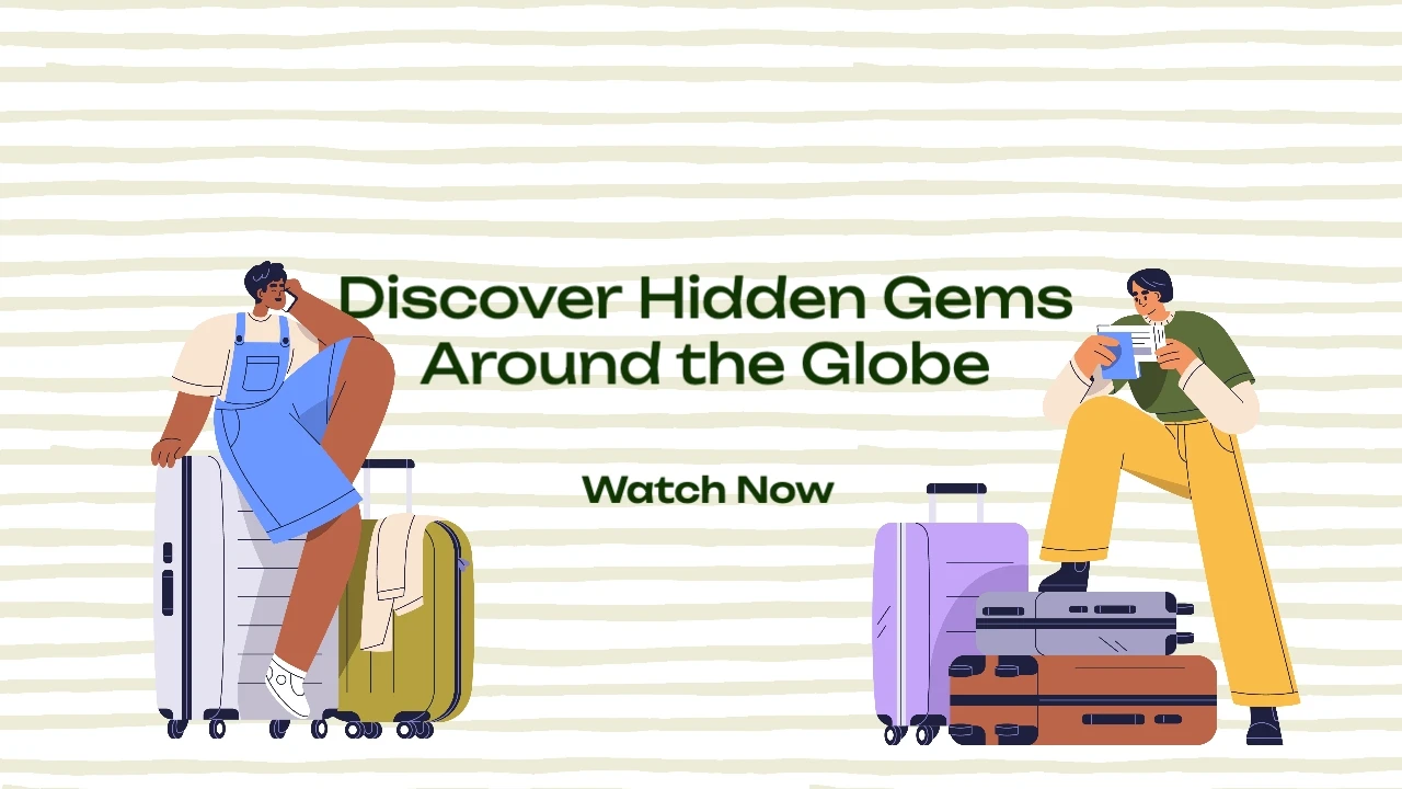 Vintage Illustrative Travel & Hospitality YouTube Thumbnail