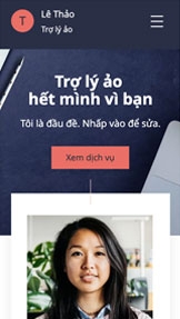 Mẫu trang web Doanh nghiệp – Trợ lý ảo 