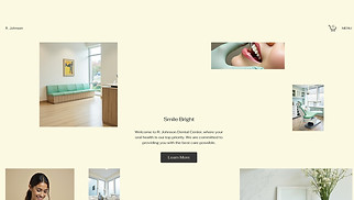  website templates - Dental Center (Sleek)