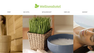 Alle Website-Vorlagen - Wellnesshotel