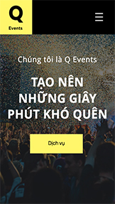 Mẫu trang web Tất cả – Công ty lập kế hoạch sự kiện 