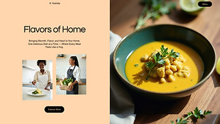 Restaurants & Food website templates - Personal Chef (Homely)