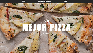 Todas plantillas web – Pizzería