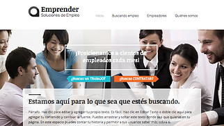 Negocios plantillas web – Agencia de reclutamiento