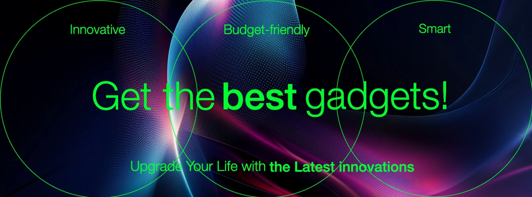 Tech Dark Electronics & Gadgets Facebook Cover