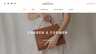 Stil & Mode Website-Vorlagen - Online-Shop für Accessoires