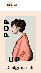 Mẫu trang web Thiết kế thời trang – Cửa hàng thời vụ