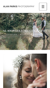 Mẫu trang web Sự kiện và Chân dung – Nhiếp ảnh gia chụp đám cưới