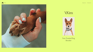 Pets & Animals website templates - Dog Breeder (Stylish)