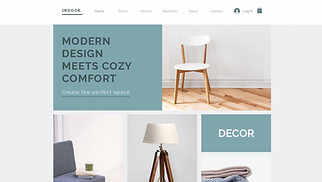 Home & Decor website templates - Home Goods Store