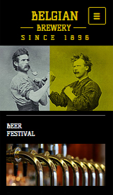 Mẫu trang web Bar và Club – Nhà máy bia