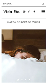 Tienda Online plantillas web – Negocio de ropa